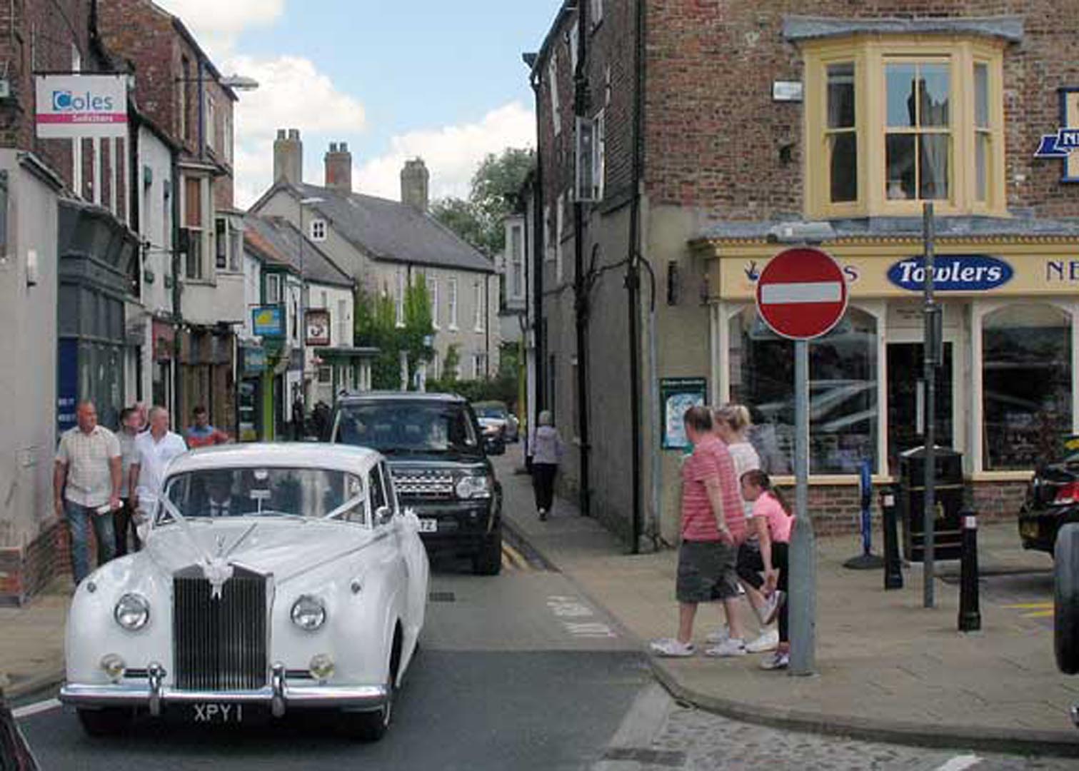 Coming into Thirsk