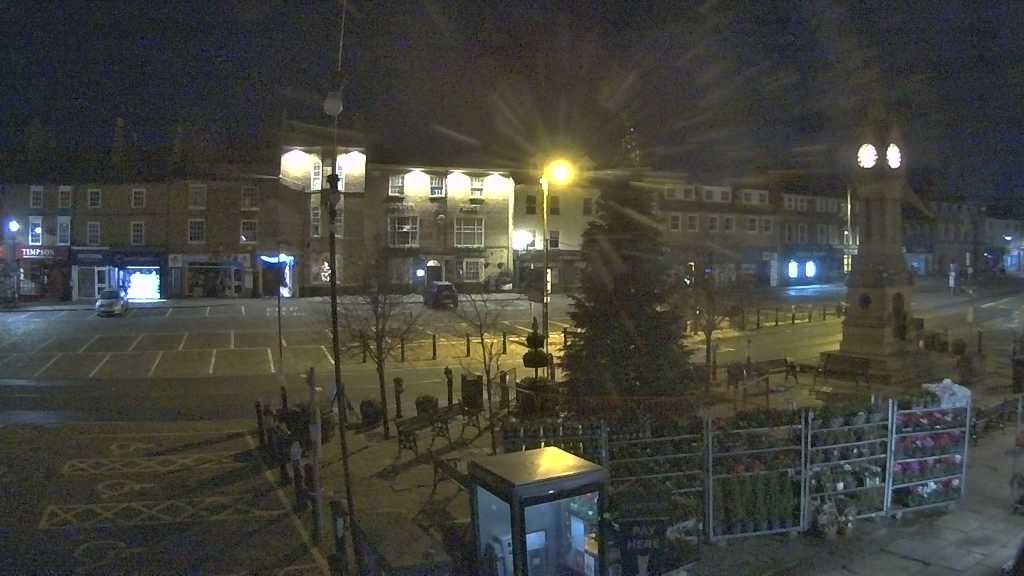 Thirsk webcam overlooking the Market Place