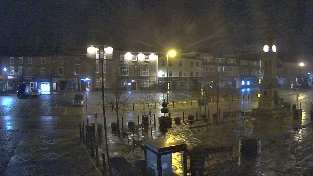 Thirsk webcam overlooking the Market Place