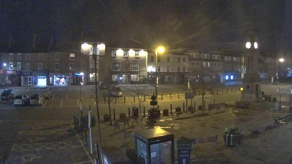 Thirsk webcam overlooking the Market Place