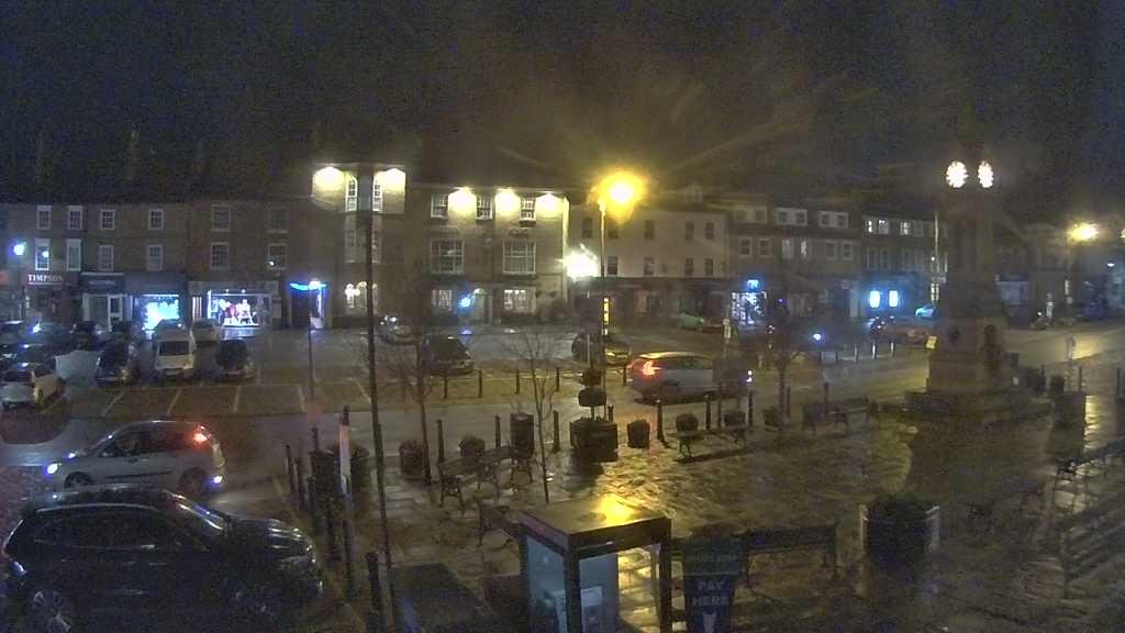 Thirsk webcam overlooking the Market Place