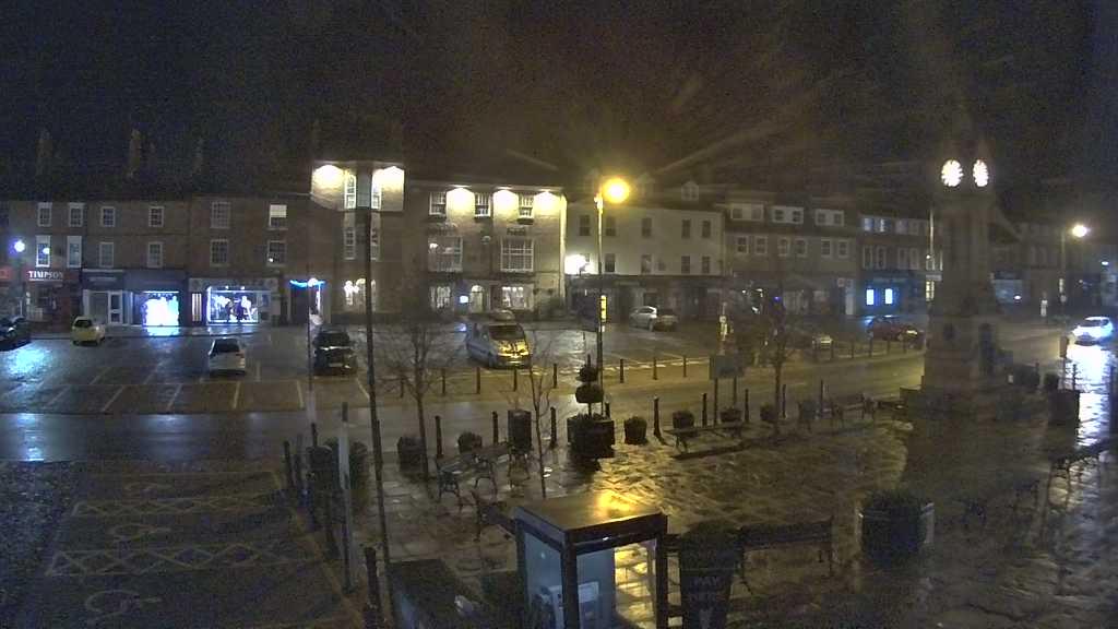Thirsk webcam overlooking the Market Place