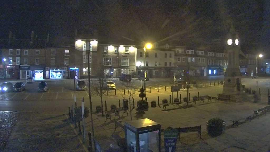 Thirsk webcam overlooking the Market Place