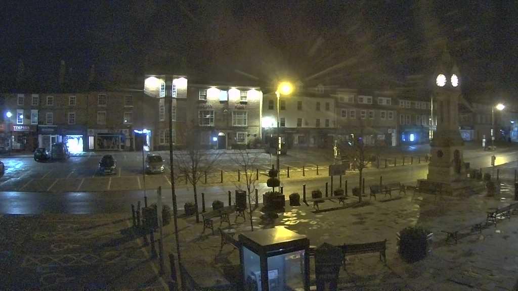 Thirsk webcam overlooking the Market Place