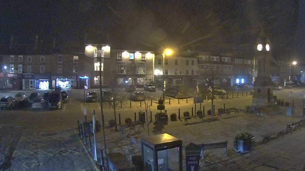 Thirsk webcam overlooking the Market Place