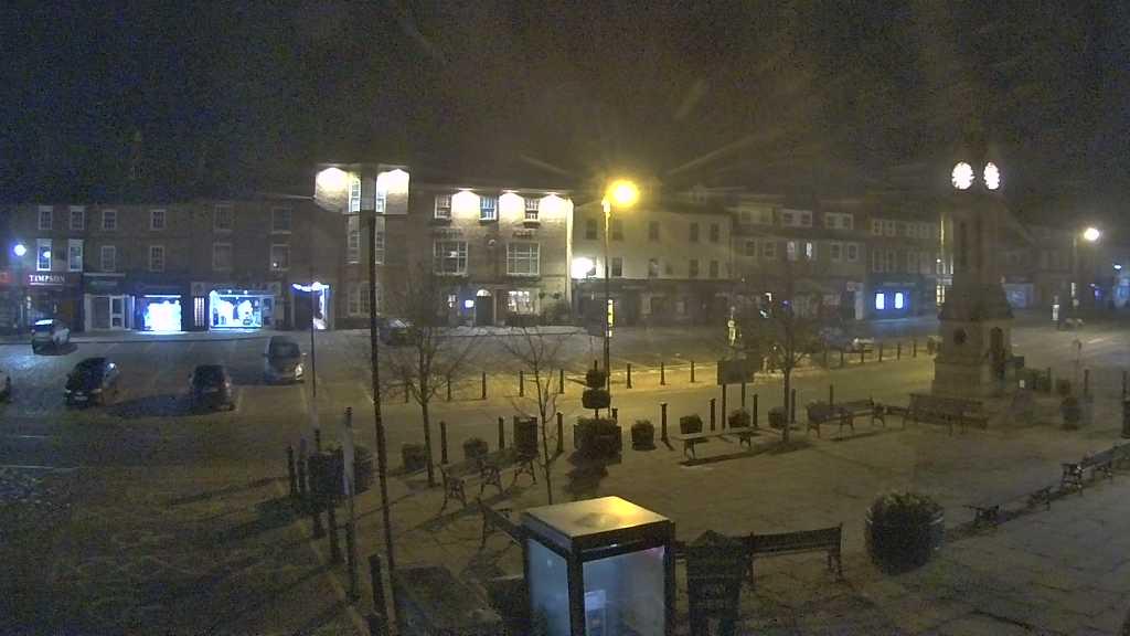 Thirsk webcam overlooking the Market Place