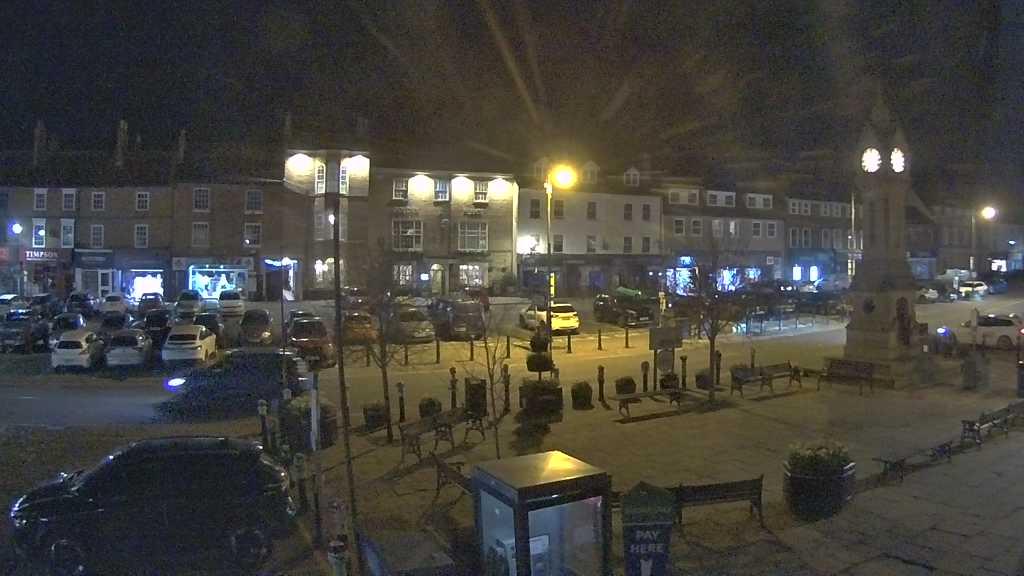 Thirsk webcam overlooking the Market Place