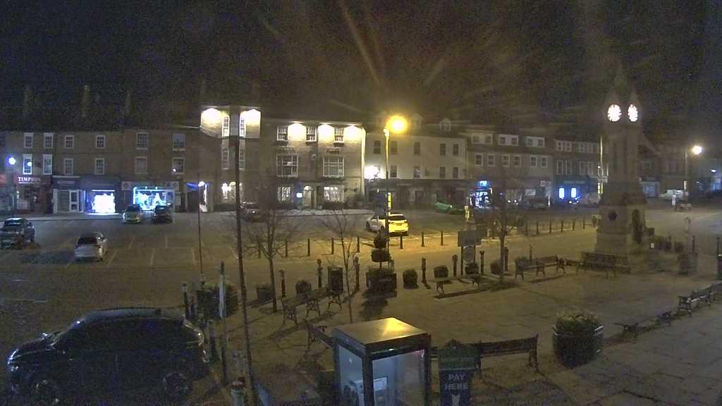 Thirsk webcam overlooking the Market Place