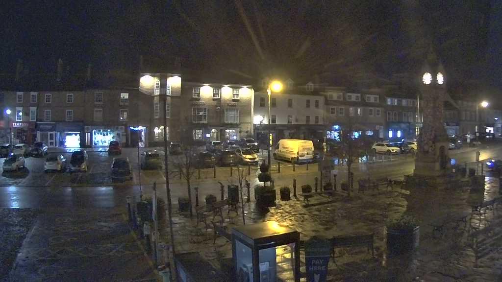 Thirsk webcam overlooking the Market Place