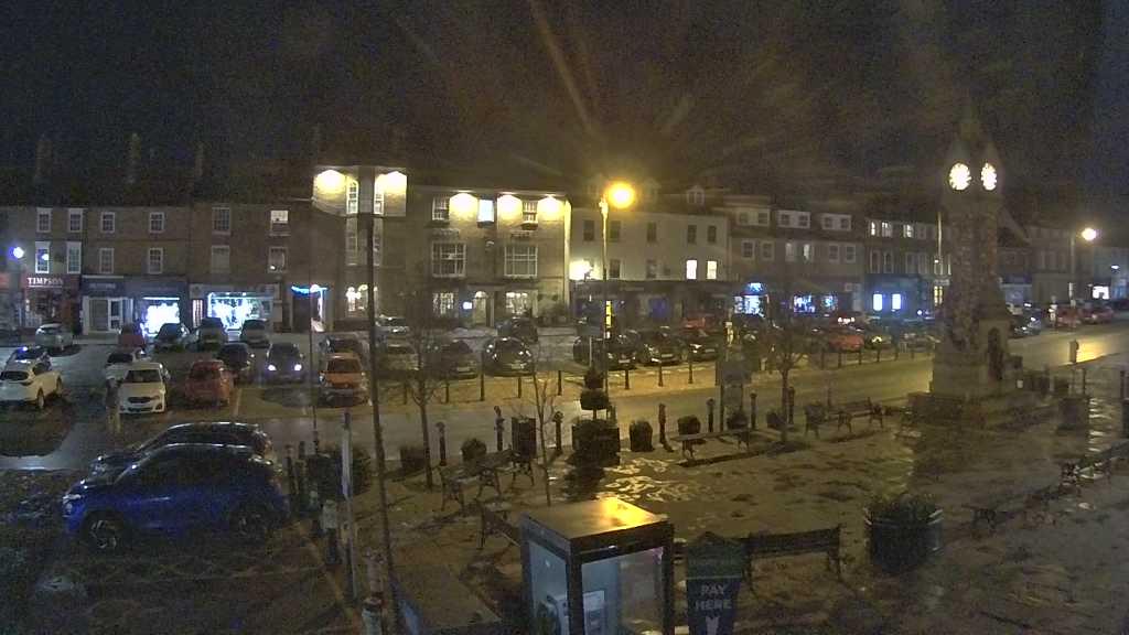 Thirsk webcam overlooking the Market Place