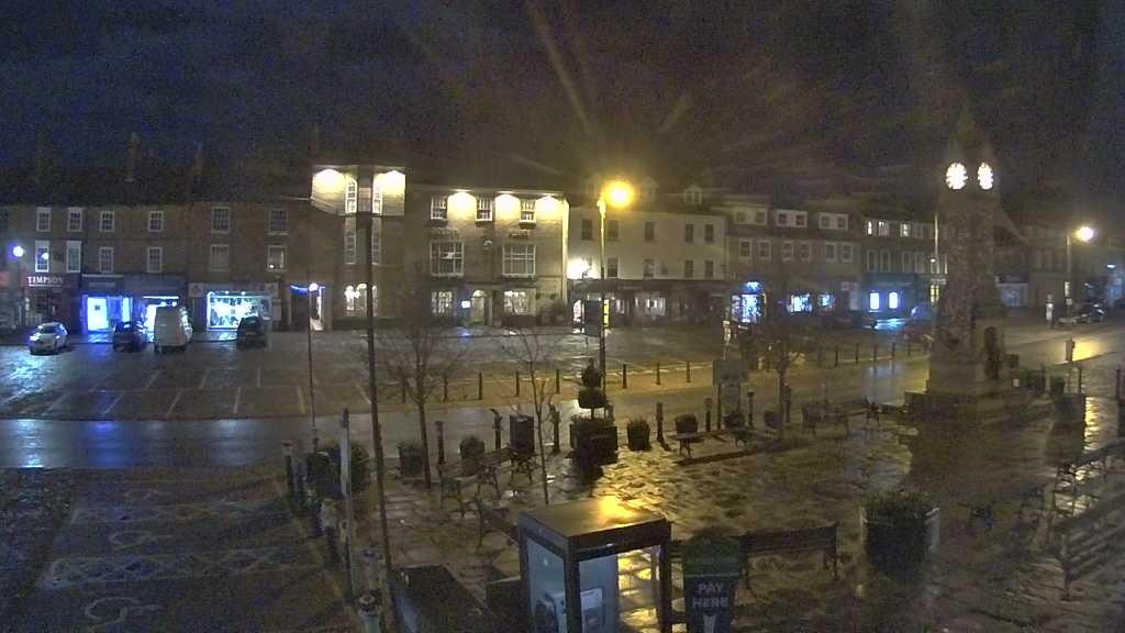 Thirsk webcam overlooking the Market Place