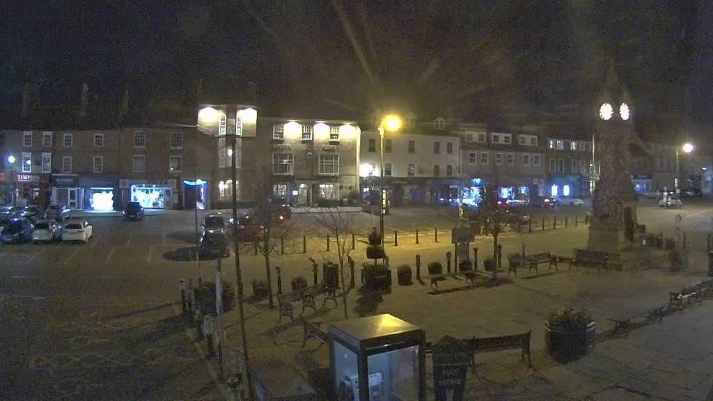 Thirsk webcam overlooking the Market Place