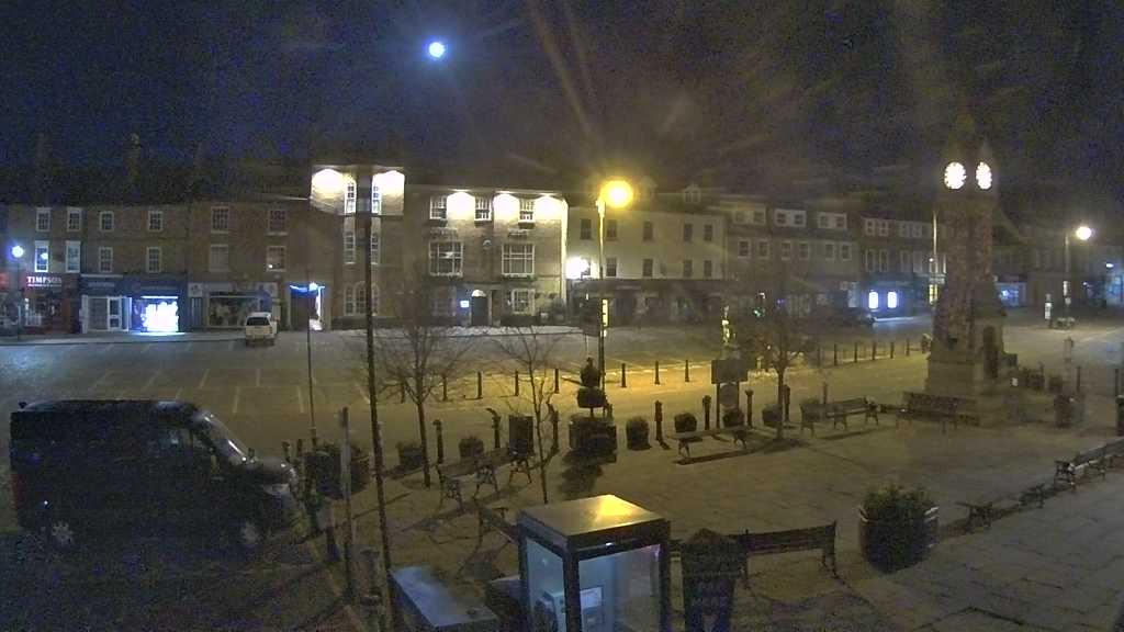 Thirsk webcam overlooking the Market Place