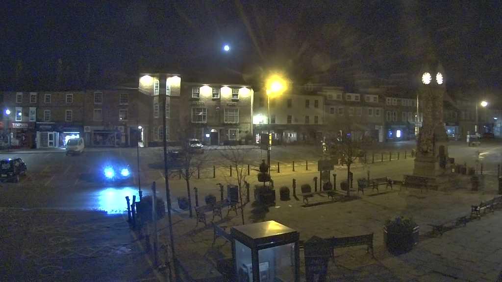 Thirsk webcam overlooking the Market Place