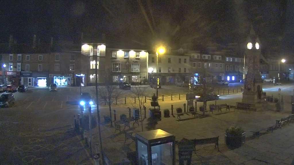Thirsk webcam overlooking the Market Place