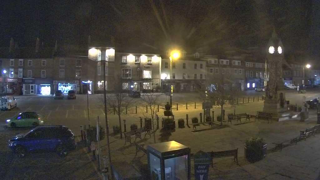 Thirsk webcam overlooking the Market Place