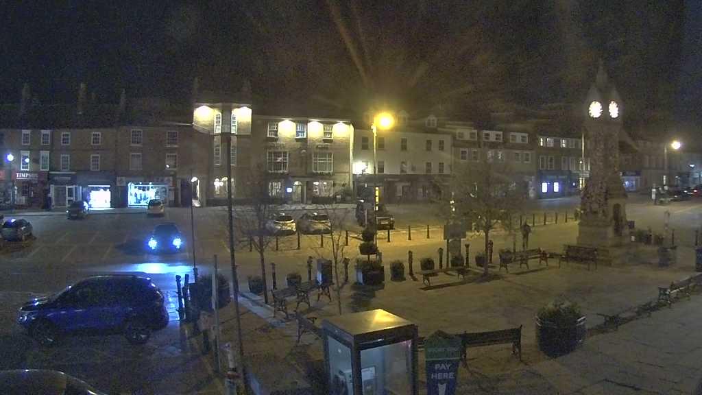Thirsk webcam overlooking the Market Place