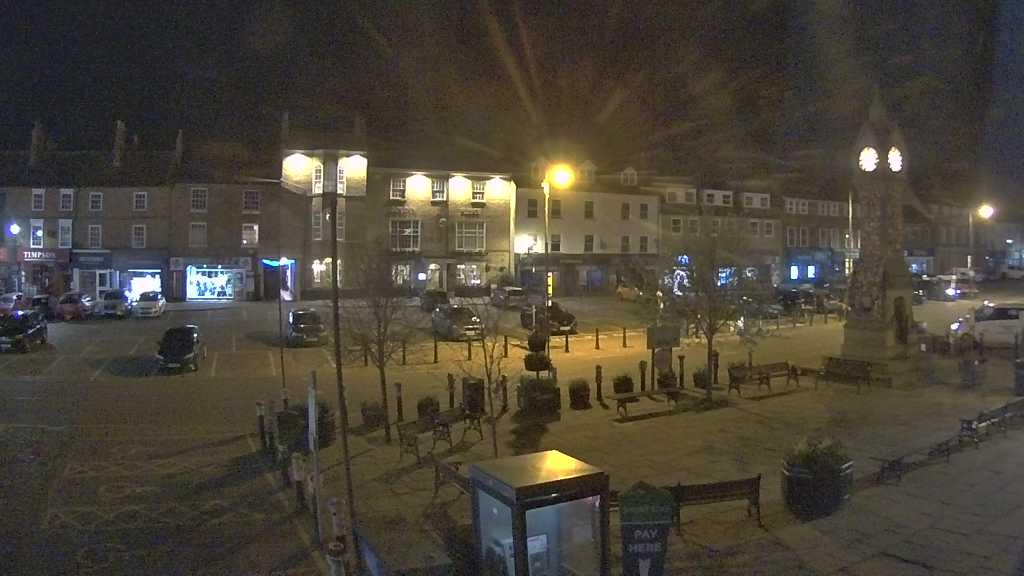 Thirsk webcam overlooking the Market Place