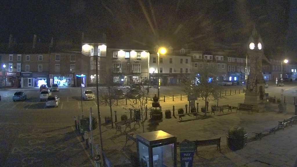Thirsk webcam overlooking the Market Place