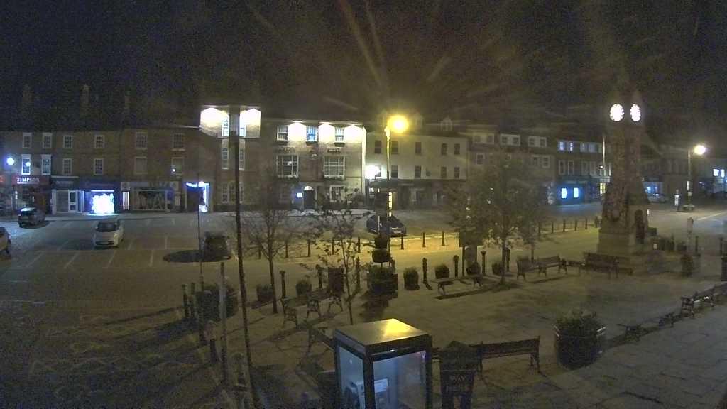 Thirsk webcam overlooking the Market Place
